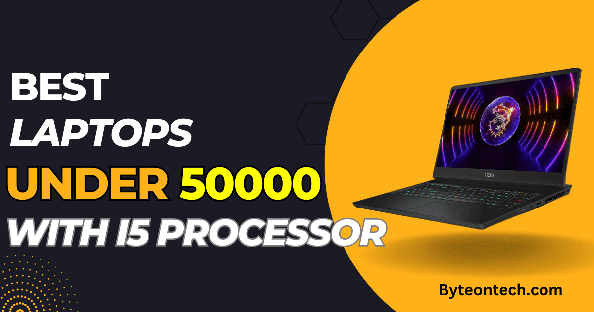 Best Laptop under 50000 with i5 processor