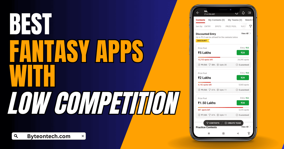 Best fantasy app with low competition