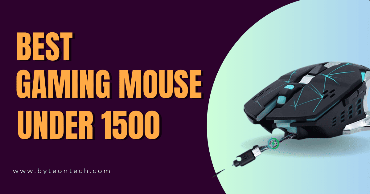 Best Gaming Mouse under 1500 in India