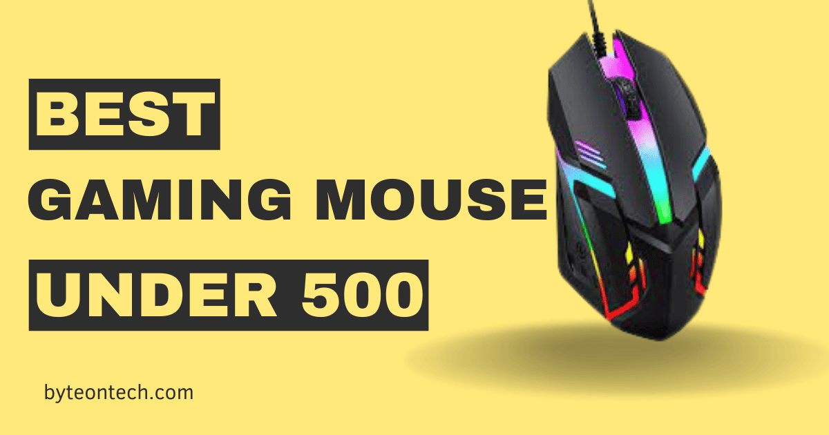 Best Gaming mouse under 500