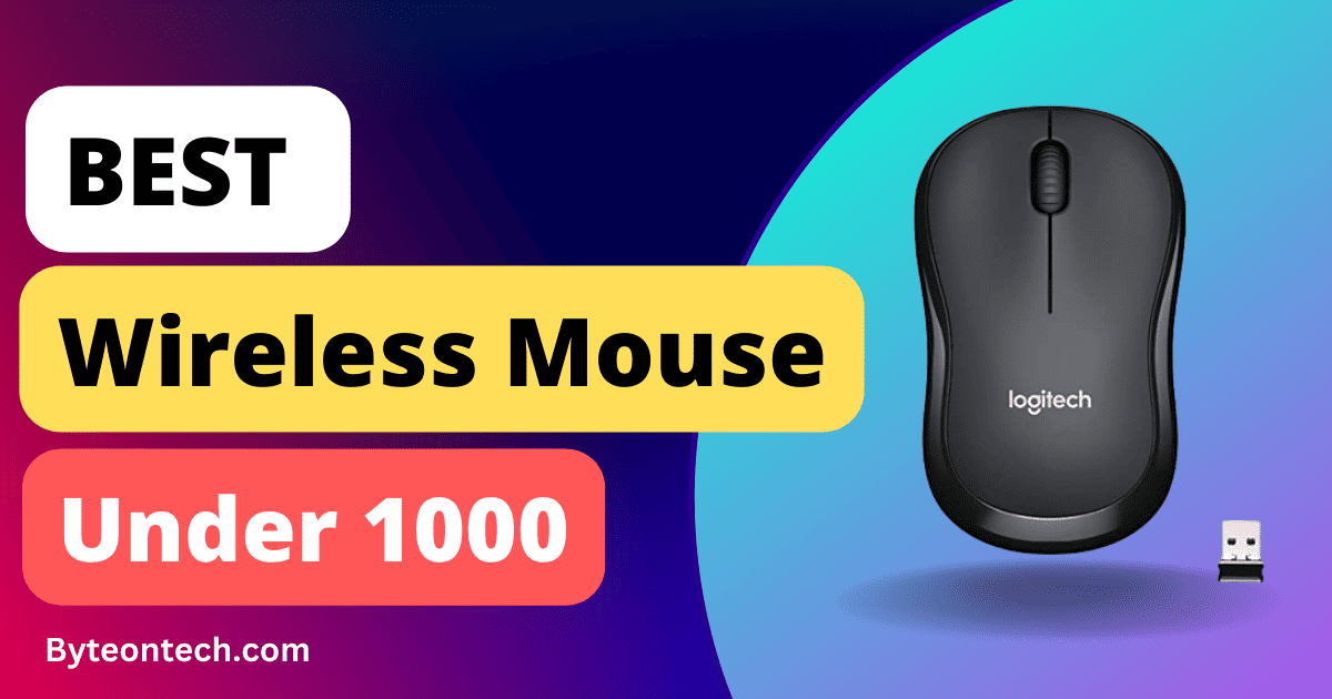 Top 5 Best Wireless Mouse Under 1000 in India 2023 BYTE ON TECH