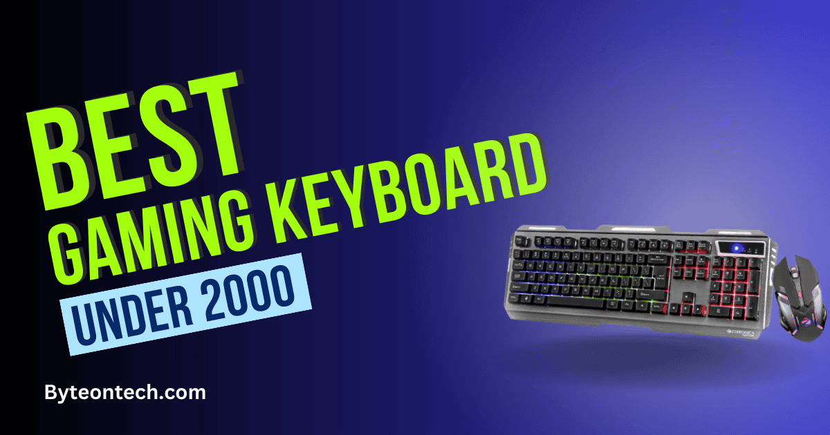 best gaming keyboard under 2000 in india