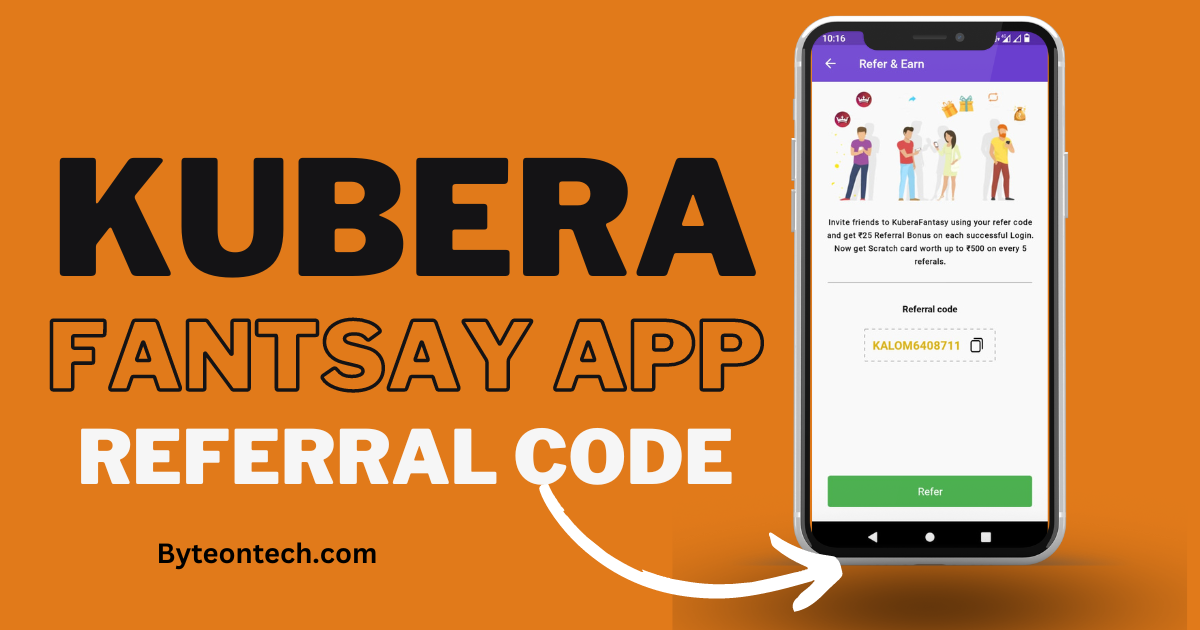 Kubera Fantasy App Referral Code